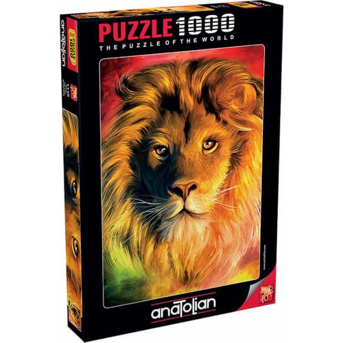 Aslan the Lion by Serhat Filiz, 1000 Piece Puzzle