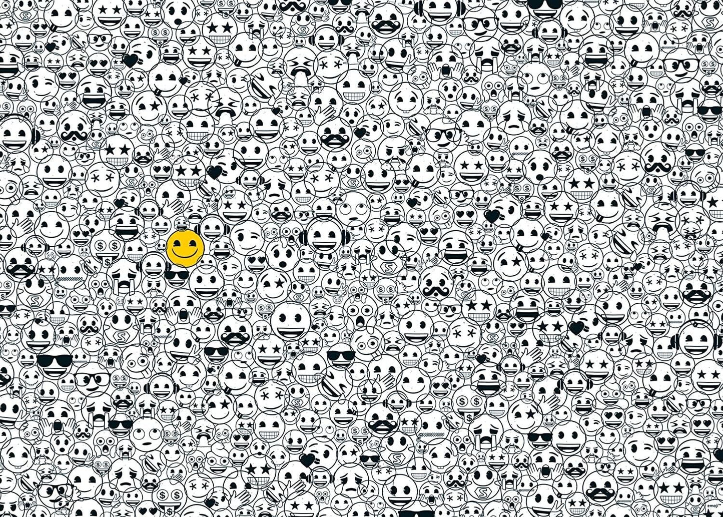 Ravensburger: Emoji Challenge, 1000 brikker puslespil