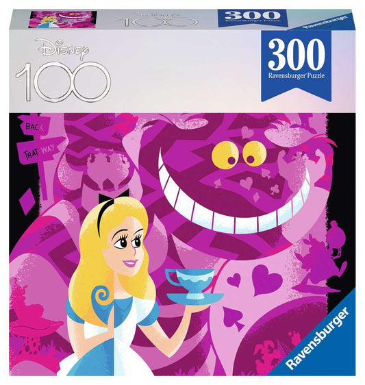 Ravensburger: Disney 100th Anniversary - Alice, 300 brikkers puslespil