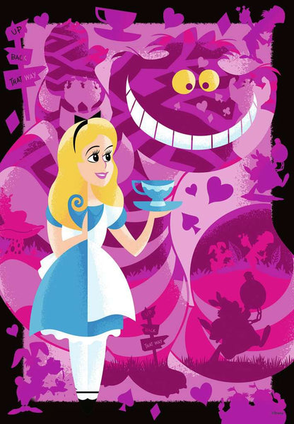 Disney 100th Anniversary - Alice, 300 Piece Puzzle