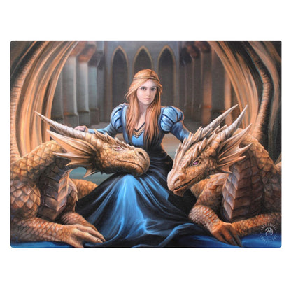 Fierce Loyalty by Anne Stokes, Canvas Print