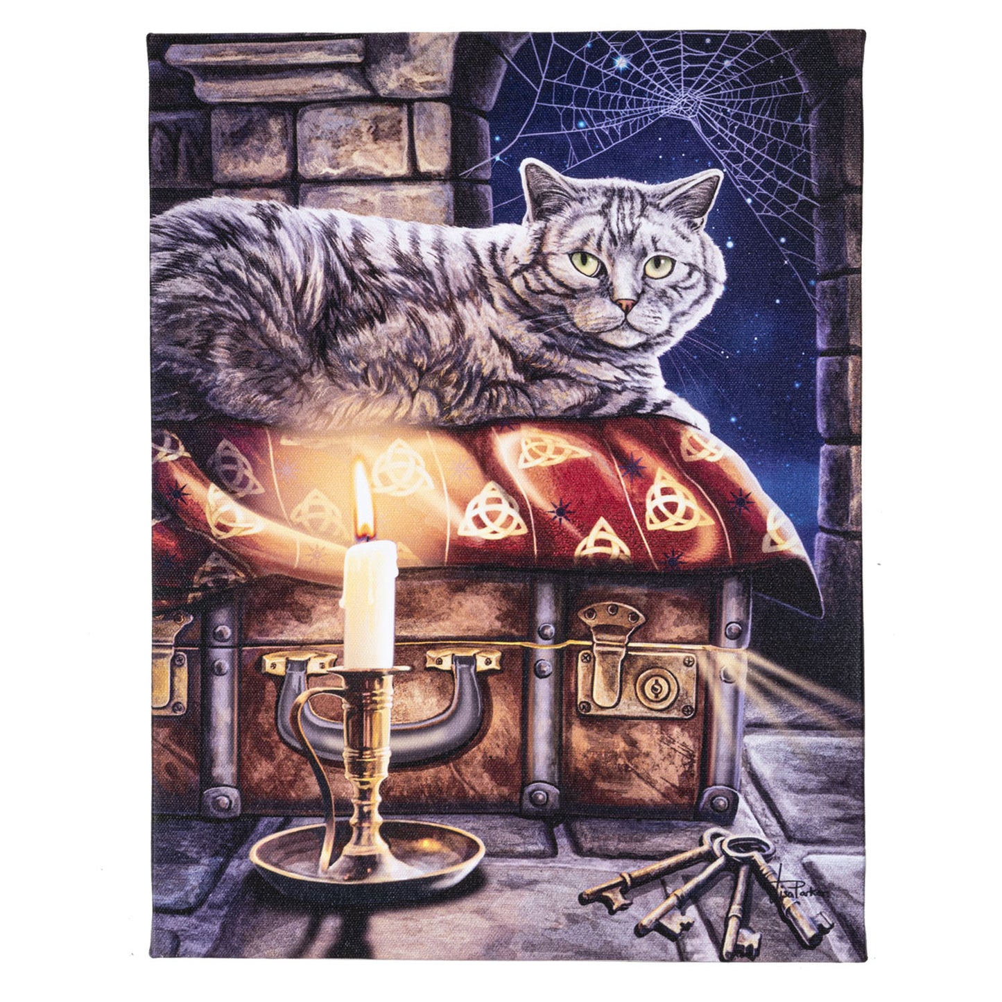The Keeper of Secrets by Lisa Parker, Canvas Print