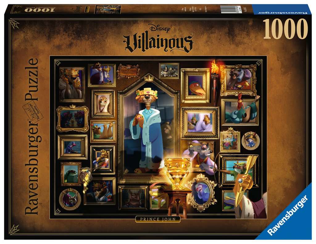 Disney Villainous: Prince John, 1000 Piece Puzzle