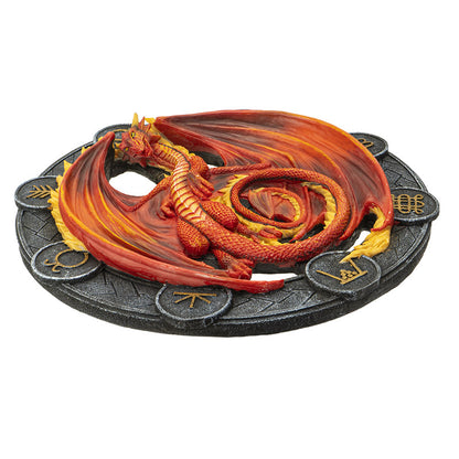 Beltane Dragon Plaque by Anne Stokes