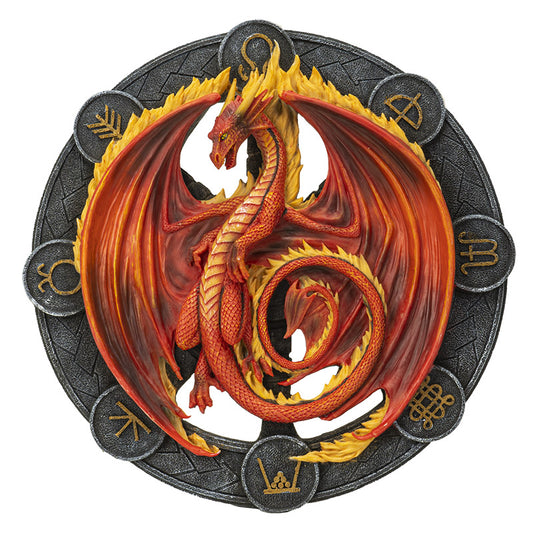 Beltane Dragon Plaque af Anne Stokes