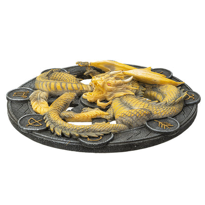 Imbolic Dragon Plaque by Anne Stokes