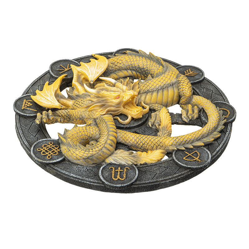 Imbolic Dragon Plaque by Anne Stokes