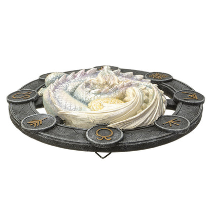 Ostara Dragon Plaque by Anne Stokes