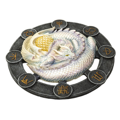 Ostara Dragon Plaque by Anne Stokes