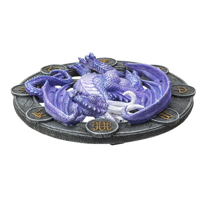 Samhain Dragon Plaque by Anne Stokes