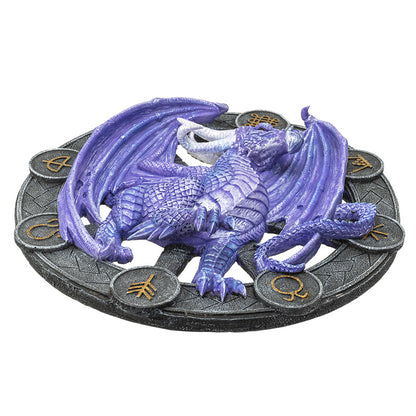 Samhain Dragon Plaque by Anne Stokes