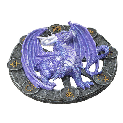 Samhain Dragon Plaque by Anne Stokes