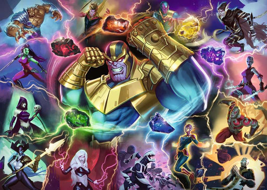 Marvel Villainous Thanos, puzzel van 1000 stukjes