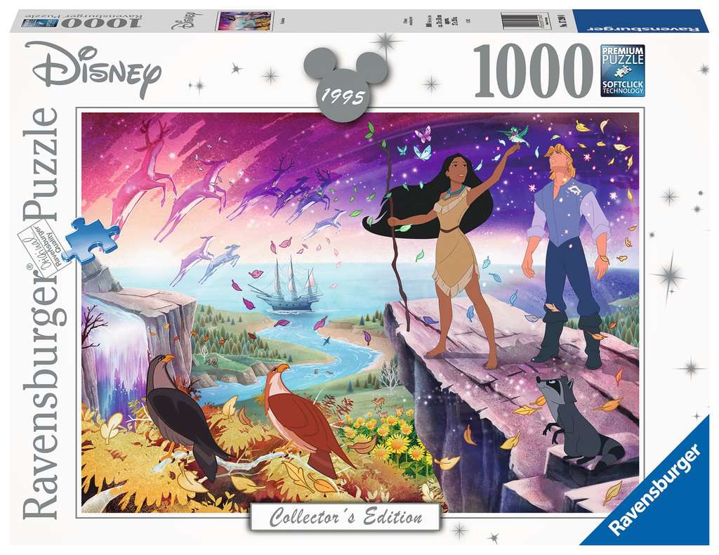 Ravensburger: Disney Collector's Edition Pocahontas, 1000 brikker puslespil