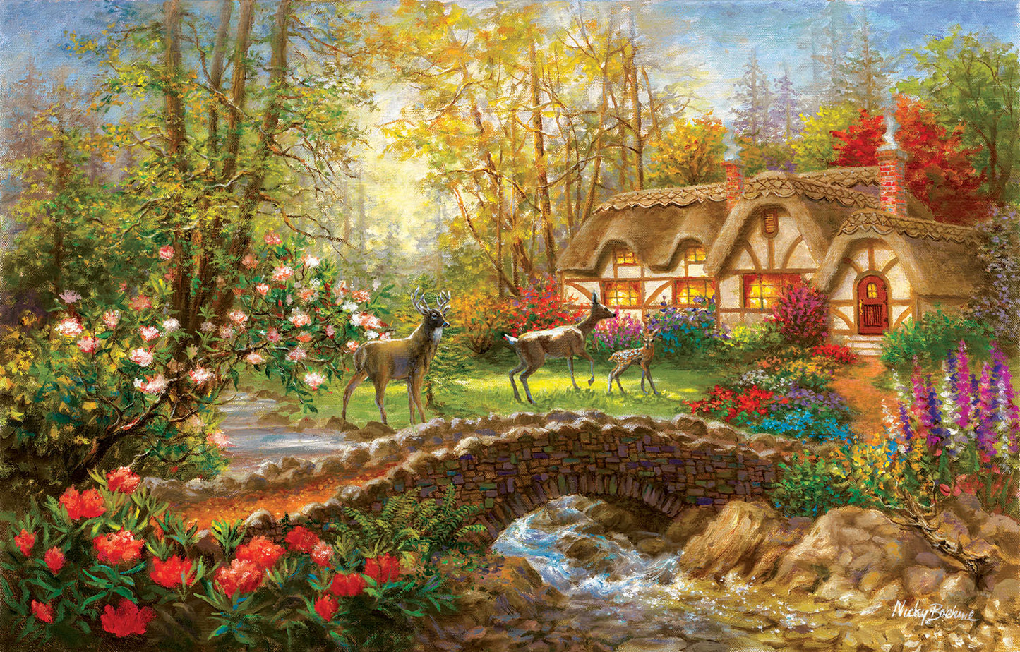 Visiting by Nicky Boehme, 1000 Piece Puzzle