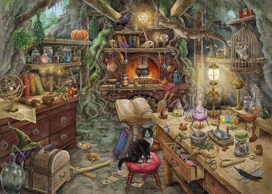 Exit Puzzle - The Witches Kitchen af ​​Ute Thoniben, 759 brikker