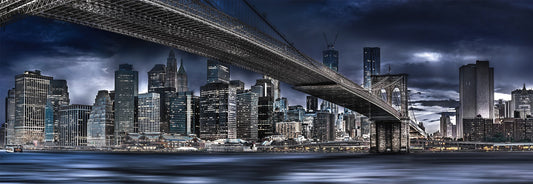 New York Dark Night af Manfred Voss, 1000 brikker puslespil