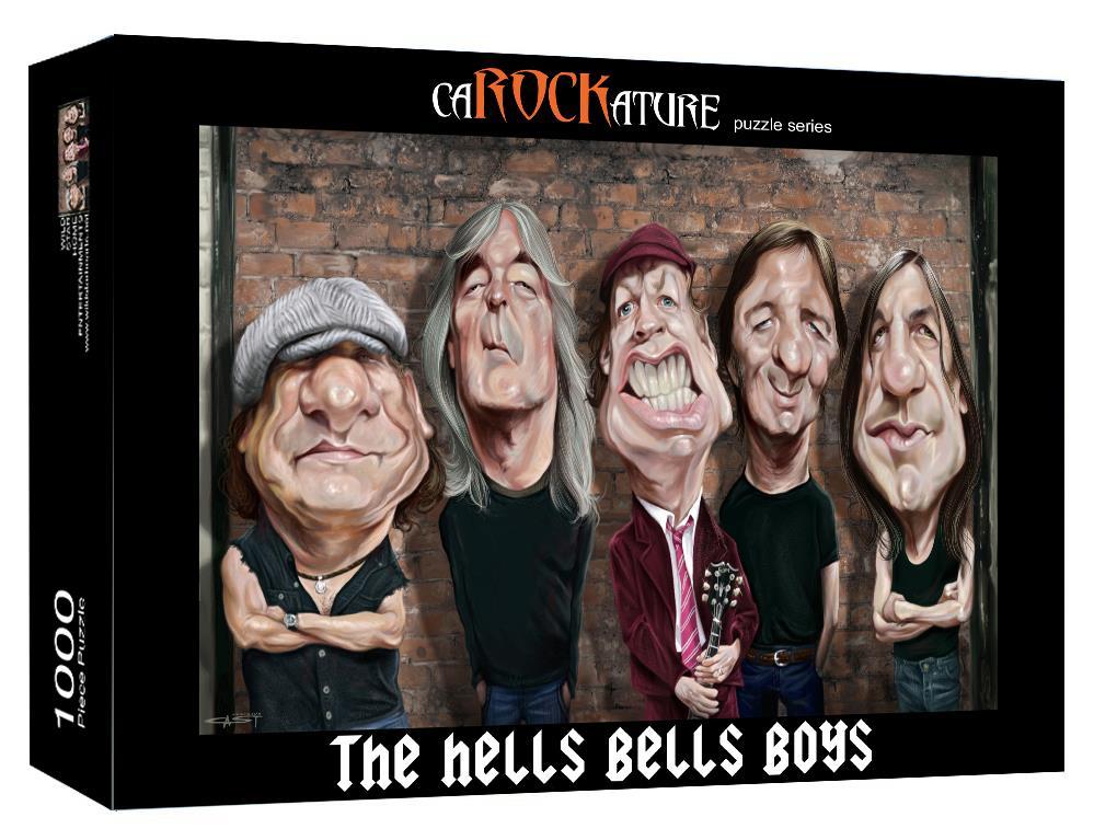 Hells Bells Boys af Sebastian Cast, 1000 brikker puslespil