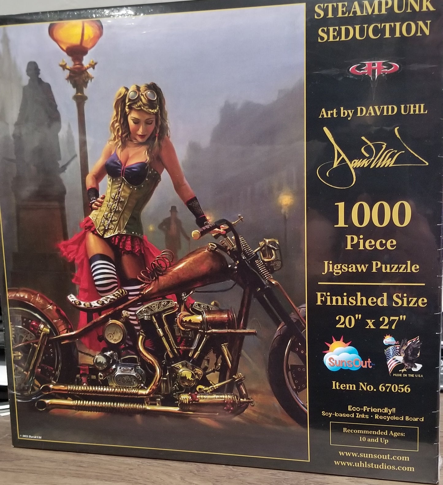 Steampunk Seduction by David Uhl, 1000 Piece Puzzle