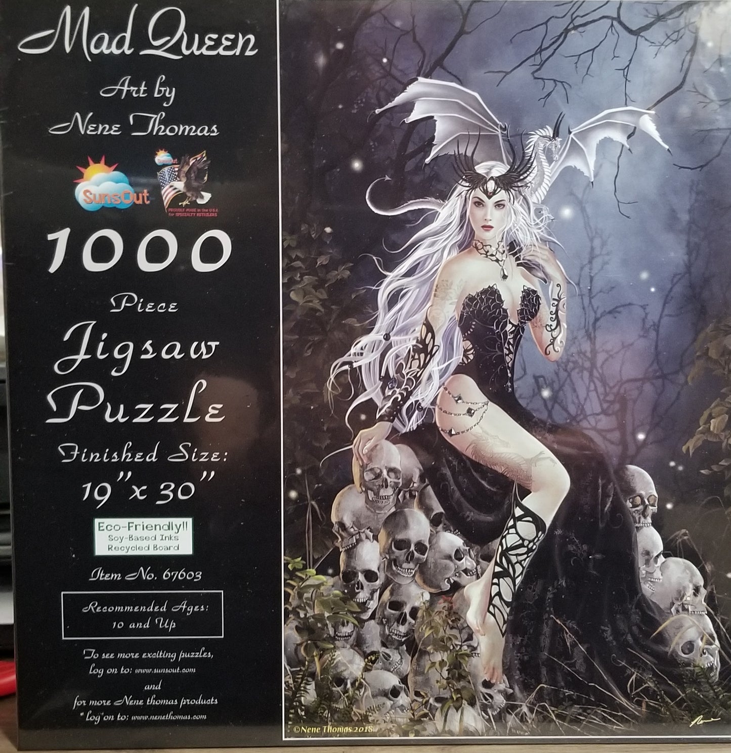 Mad Queen van Nene Thomas, puzzel van 1000 stukjes