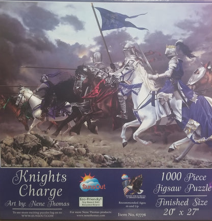 Knights Charge by Nene Thomas, 1000 Piece puzzle