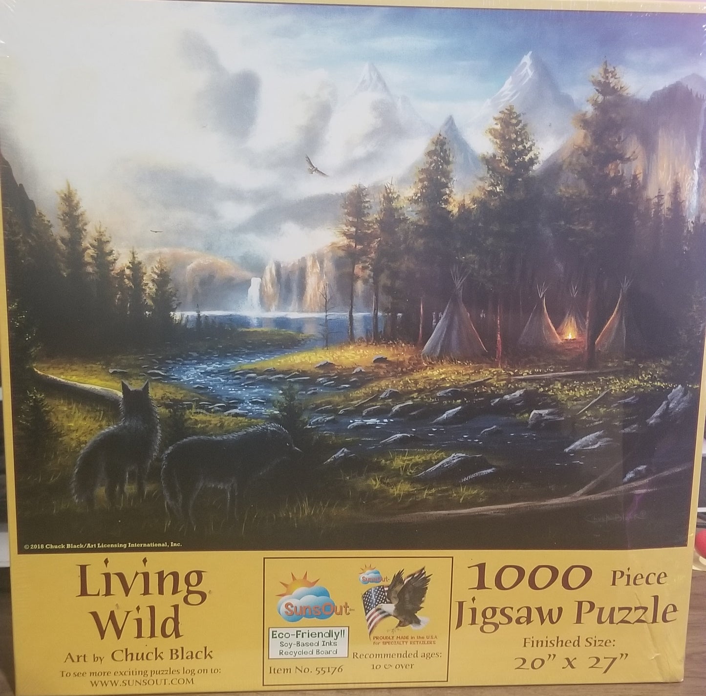 Living Wild by Chuck Black, 1000 Piece Puzzle