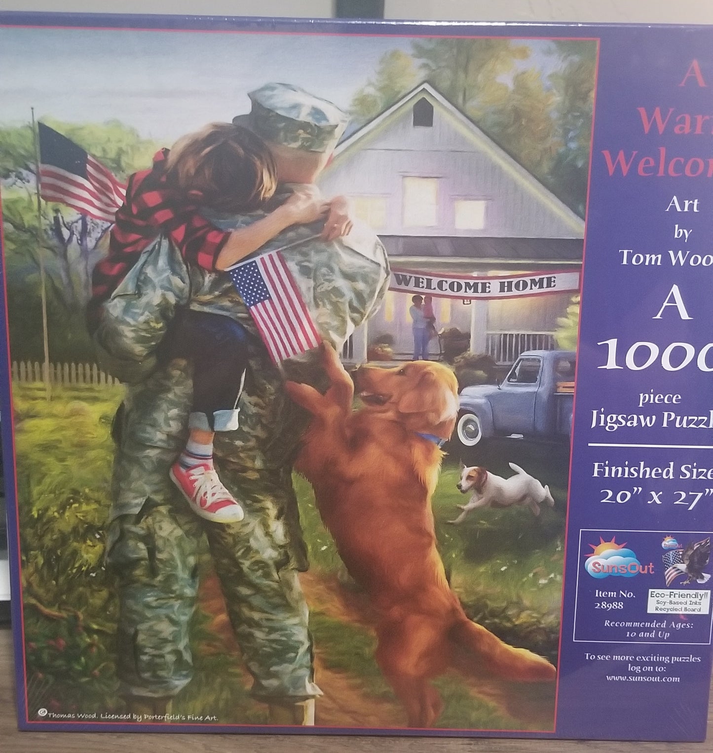 A Warm Welcome by Tom Wood, 1000 Piece Puzzle