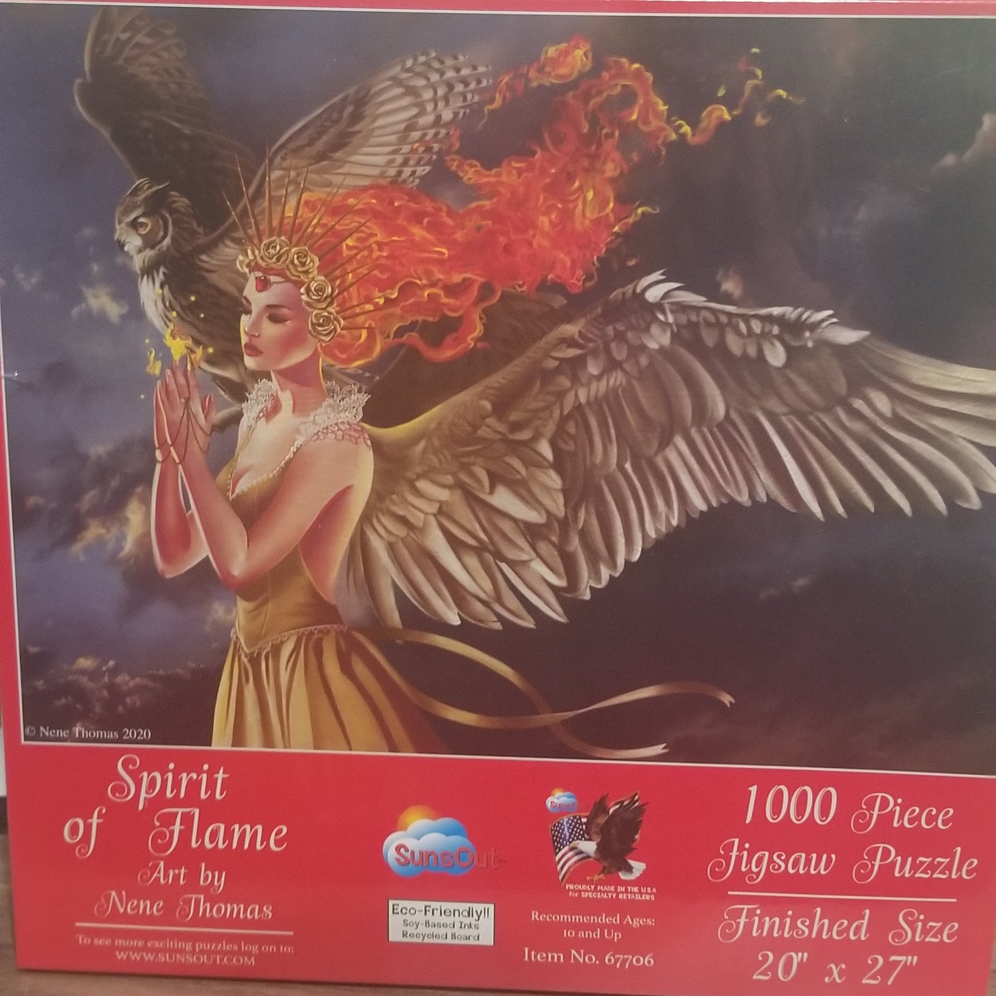 Spirit of Flame af Nene Thomas, 1000 brikker puslespil