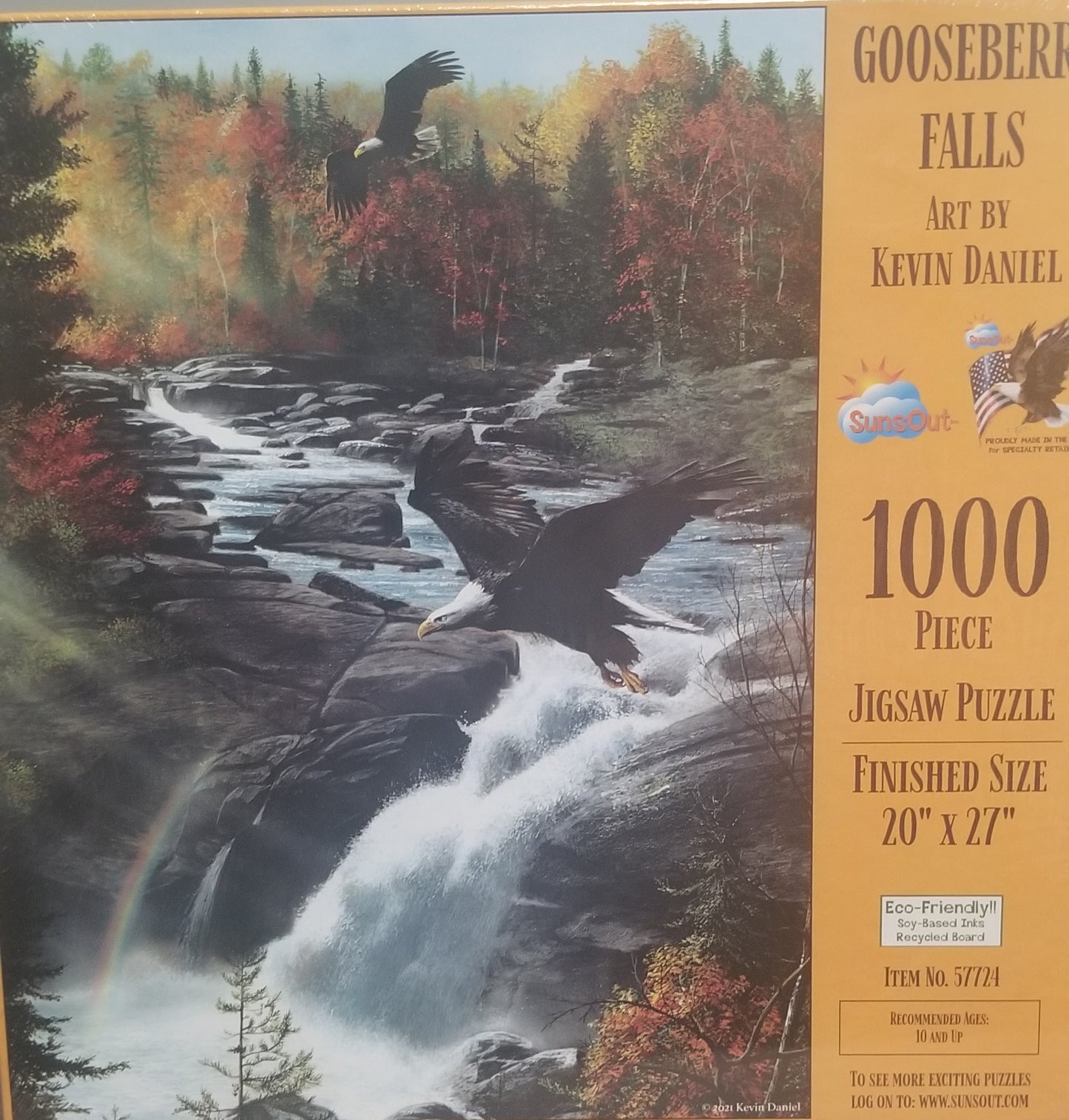 Gooseberry Falls by Kevin Daniel, 1000 Piece Puzzle