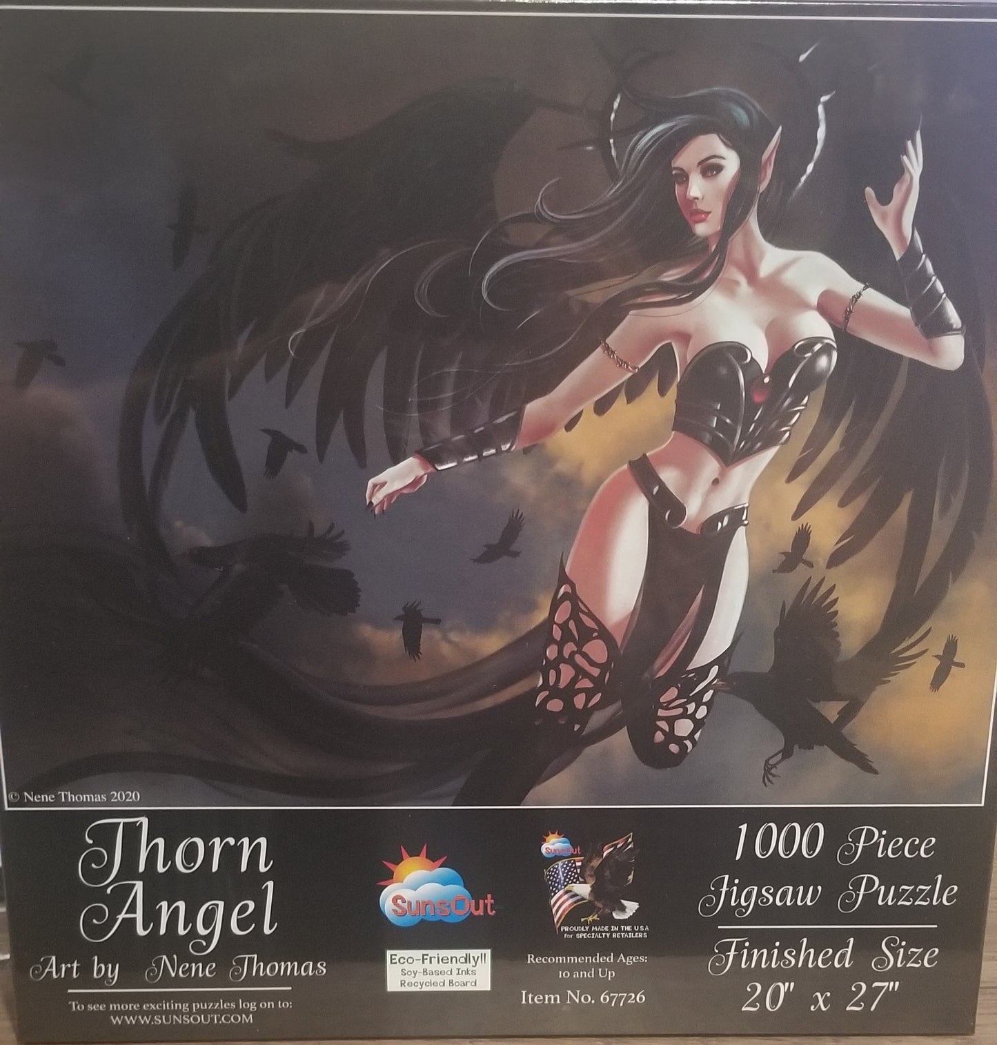 Thorn Angel af Nene Thomas, 1000 brikker puslespil