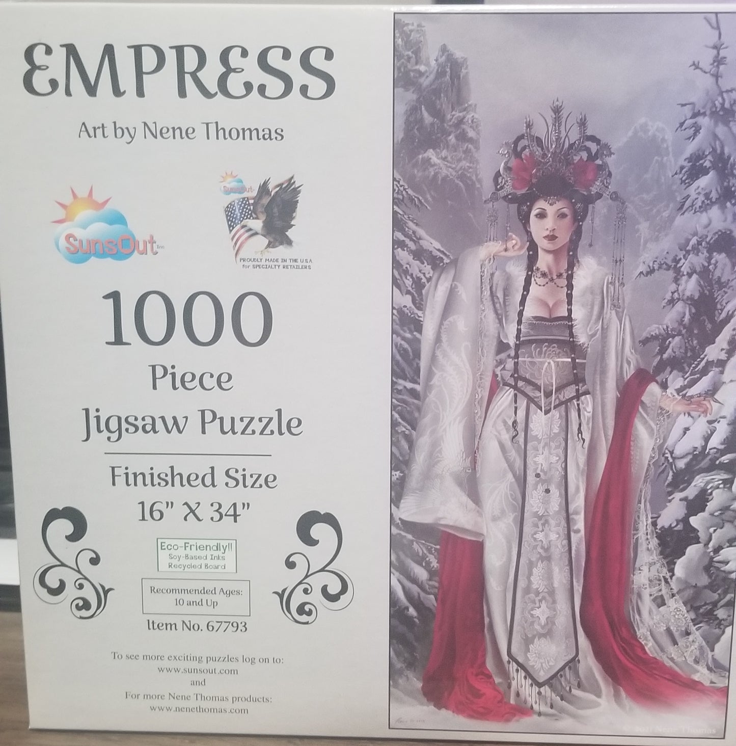 Keizerin van Nene Thomas, puzzel van 1000 stukjes