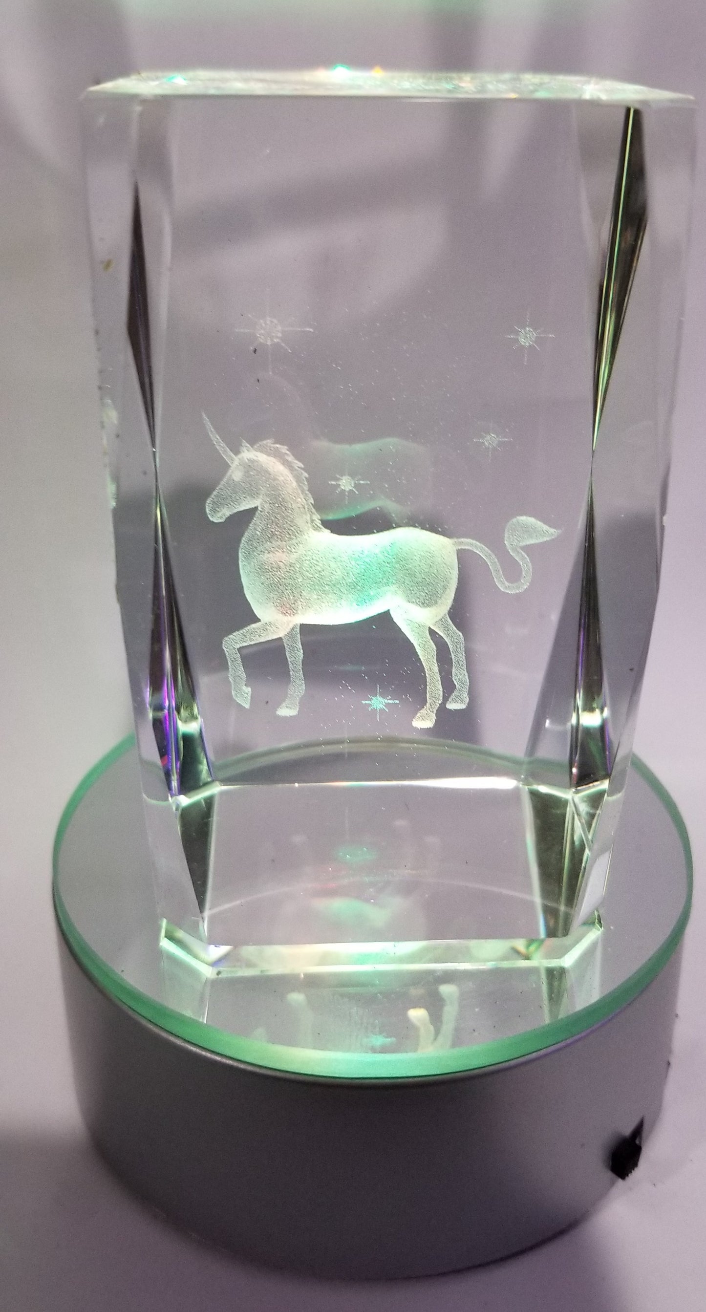 Hologram Crystal Unicorn