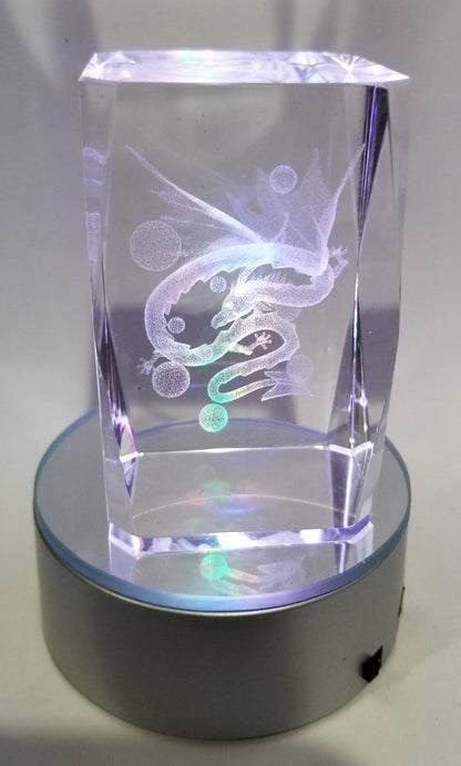 Hologram Crystal Sphere Dragon