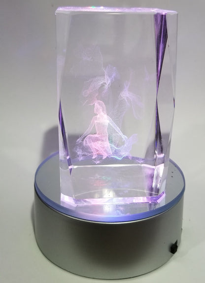 Hologram Crystal Sitting Fairy