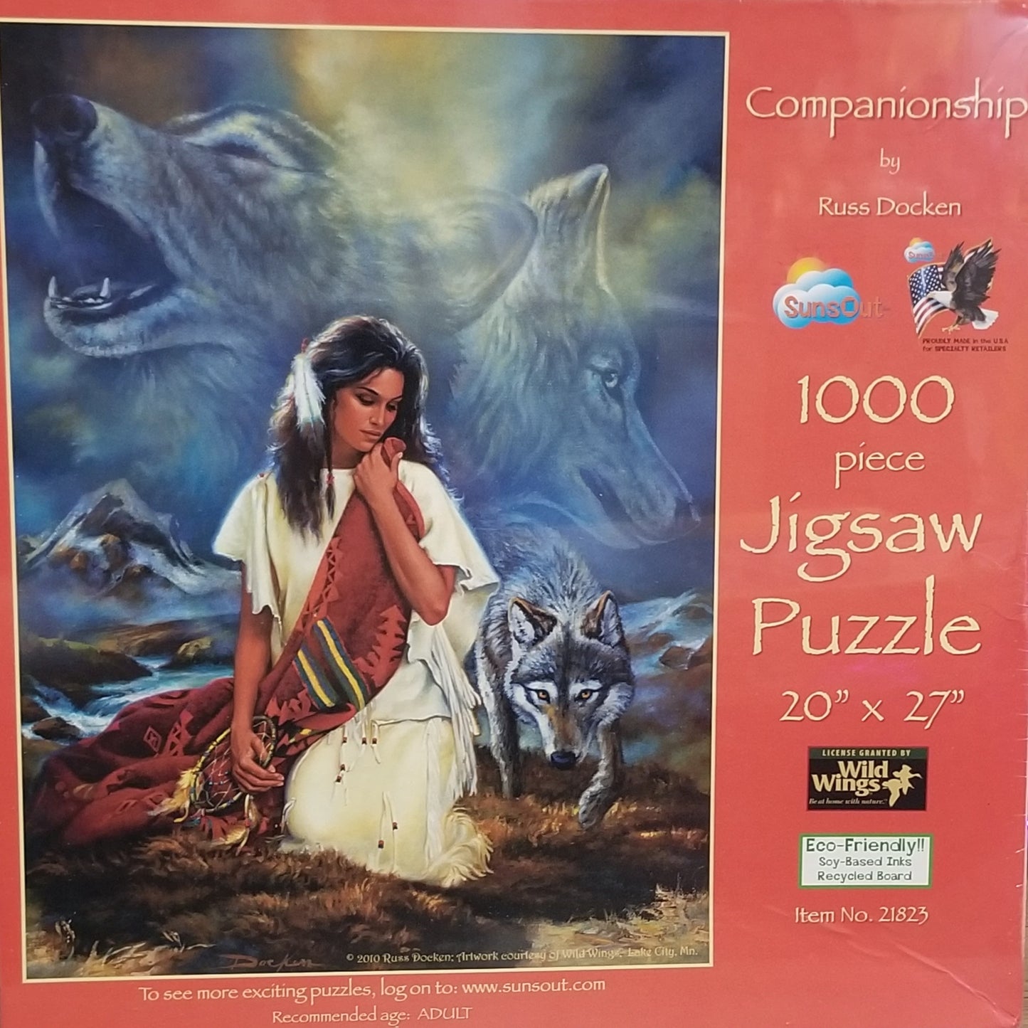 Companionship by Russ Docken, 1000 Piece Puzzle
