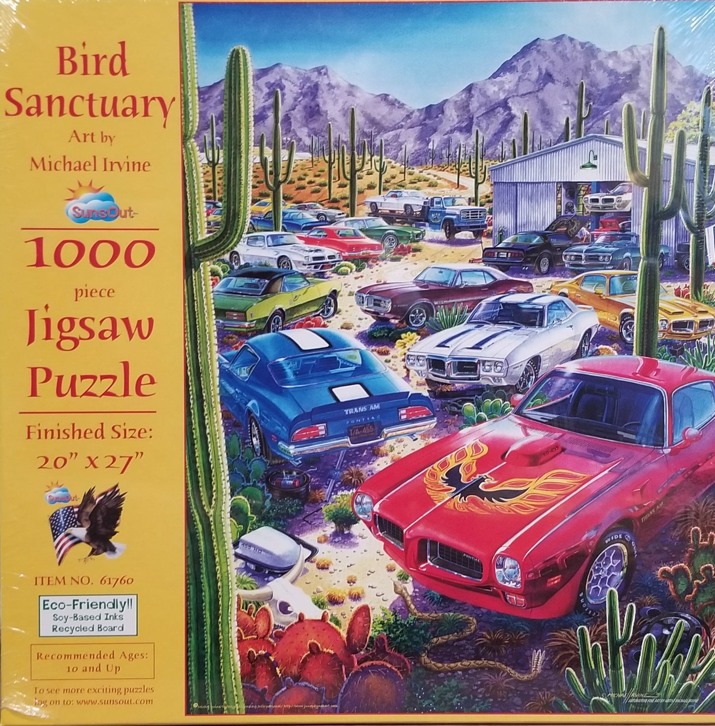 Vogelreservaat door Michael Irvine, puzzel van 1000 stukjes