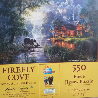 Firefly Cove by Abraham Hunter, 550 Piece Puzzle
