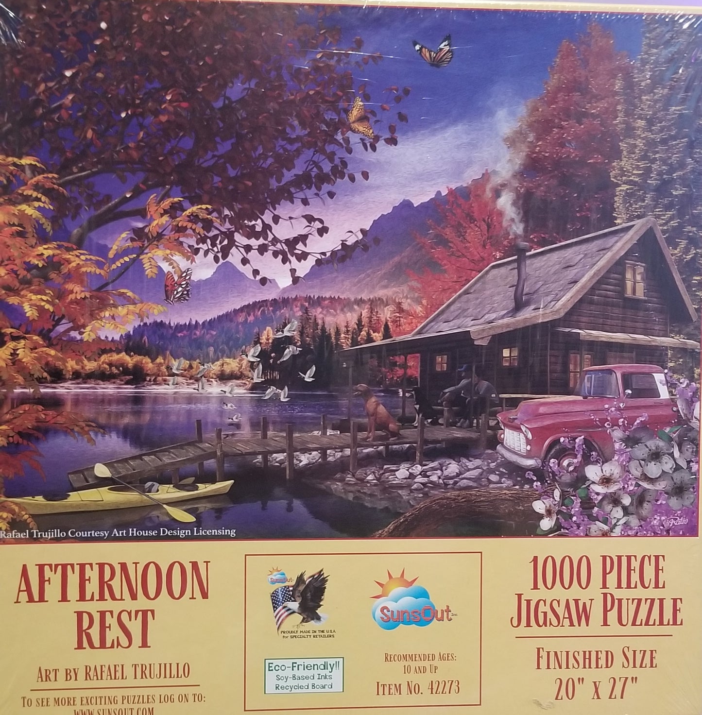 Afternoon Rest by Rafael Trujillo,1000 Piece Puzzle