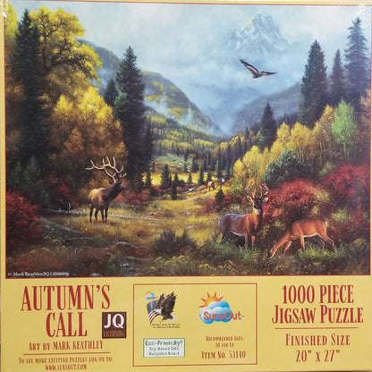 Autumn's Call by Mark Keathley, 1000 Piece Puzzle