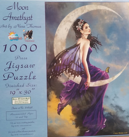 Moon Amethyst by Nene Thomas, 1000 Piece Puzzle