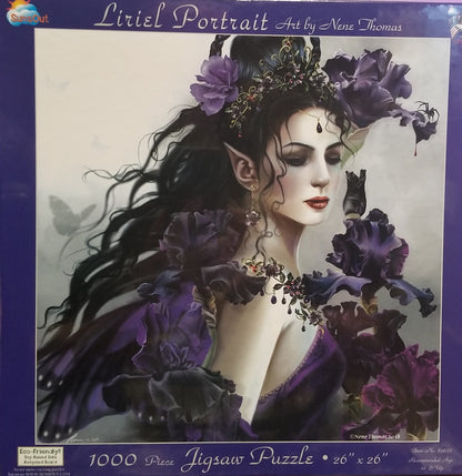 Liriel Portrait by Nene Thomas, 1000 Piece Puzzle