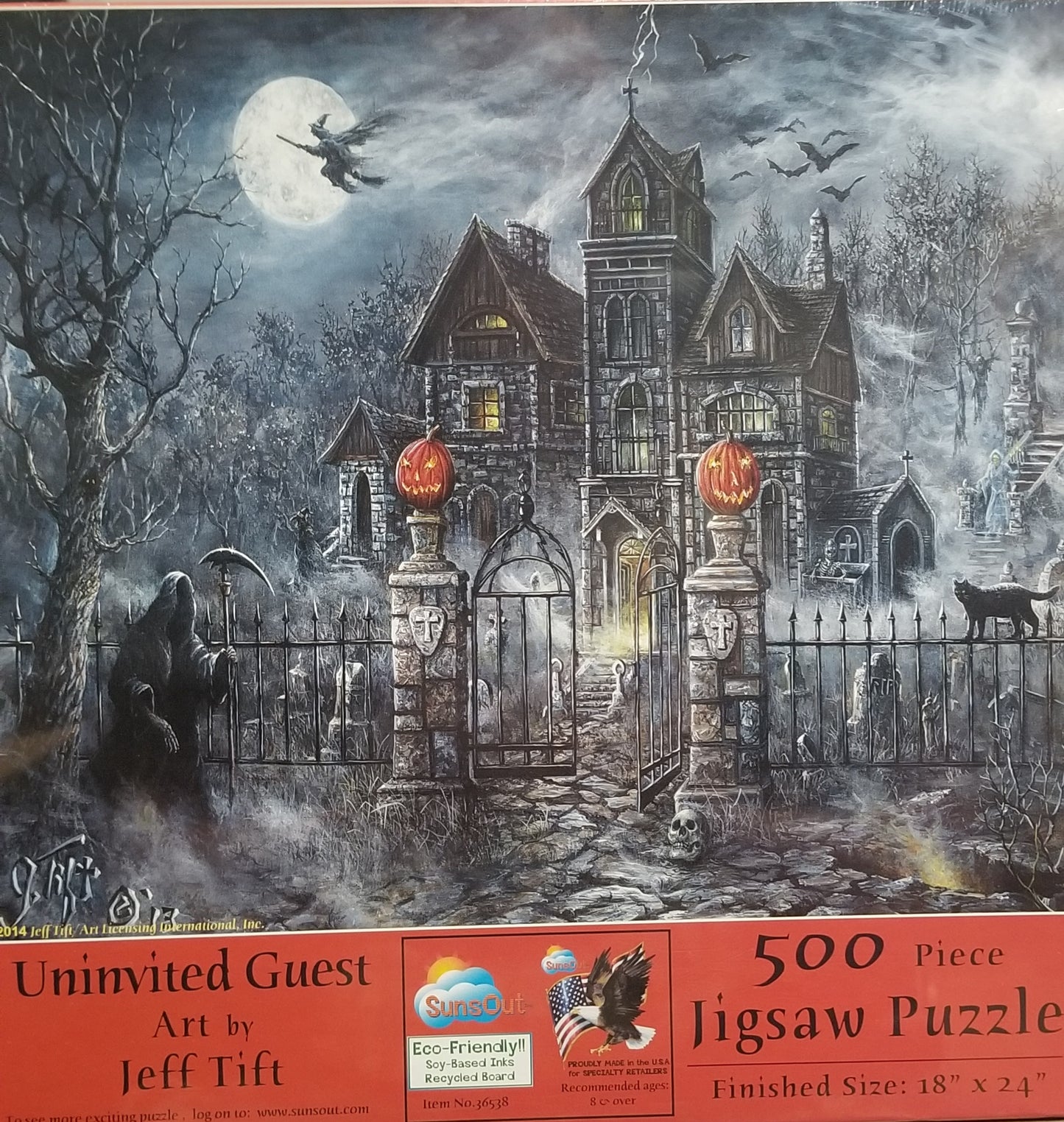Uninvited Guest by Jeff Tift, 500 Piece Puzzle