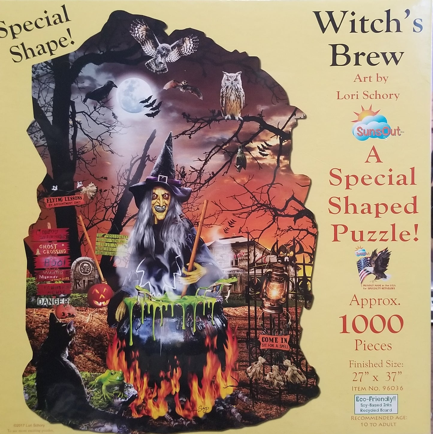 Witch's Brew af Lori Schory, 1000 brikker puslespil