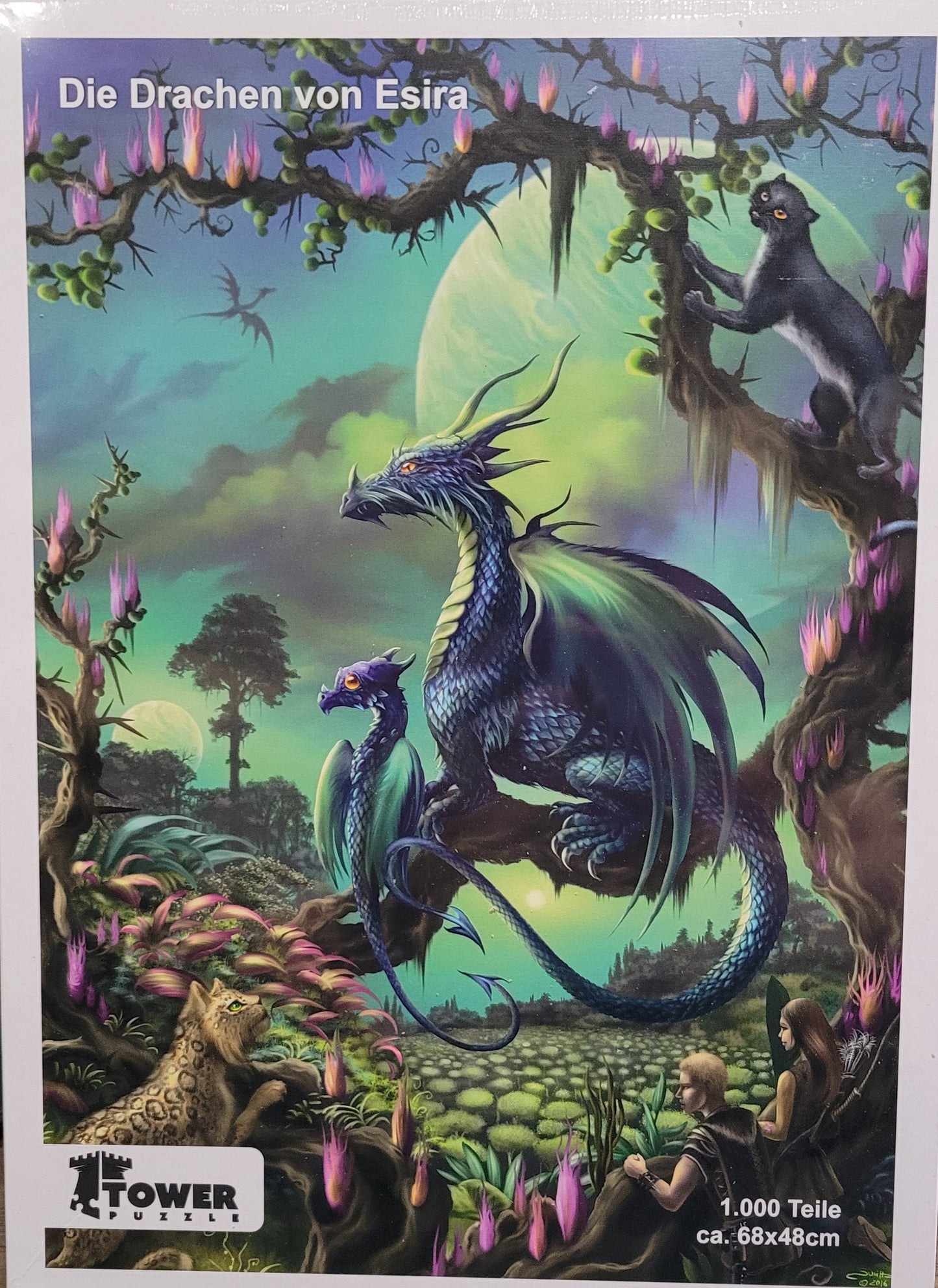 The Dragons of Esira by Susann Houndsville, 1000 Piece Puzzle