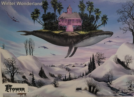 Winter Wonderland door Susann Houndsville, puzzel van 1000 stukjes