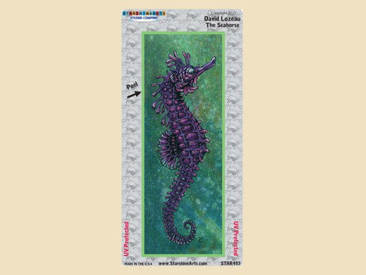 The Seahorse by David Lozeau, Sticker