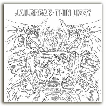 THE OFFICIAL THIN LIZZY COLORING BOOK