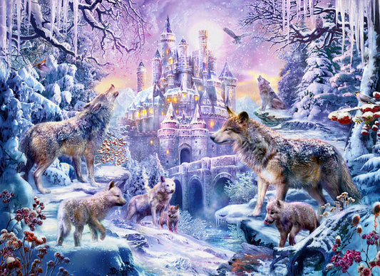 Castle Wolves af Jan Patrik Krasny, 500 brikkers puslespil