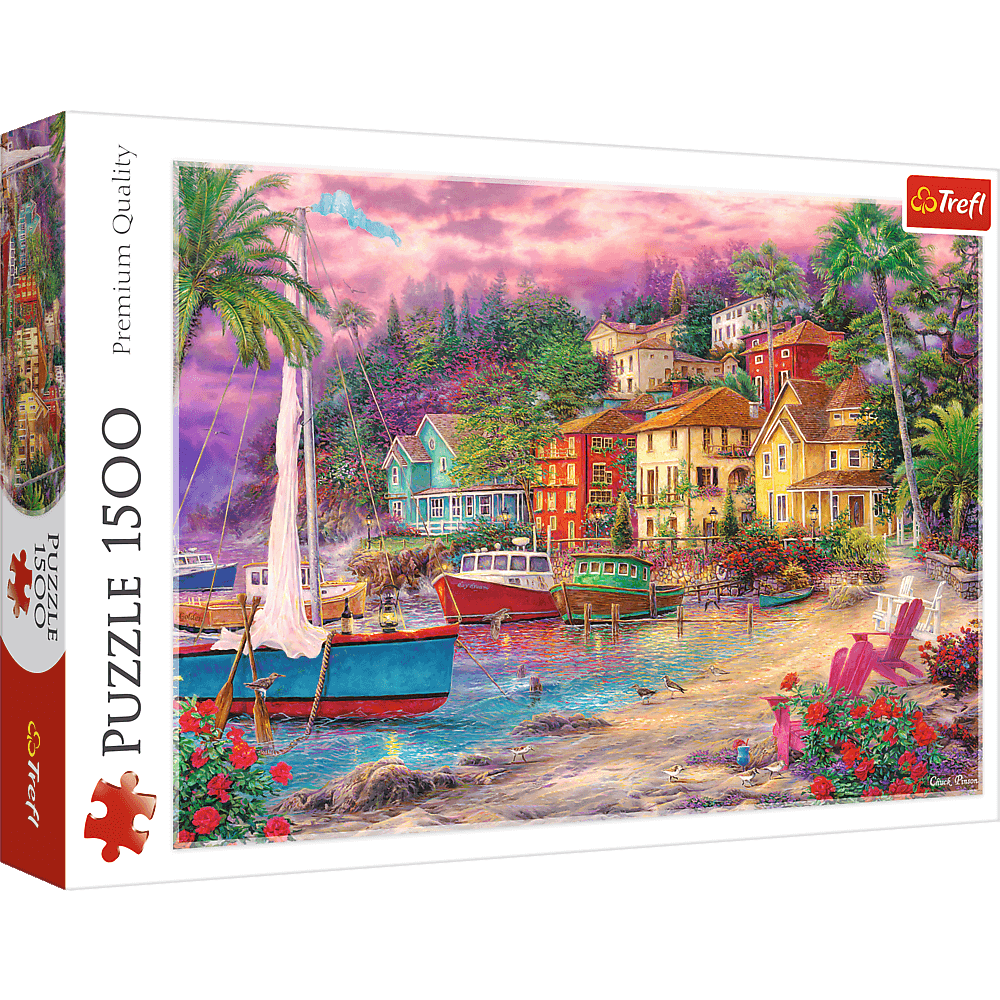 On Golden Shores by Chuck Pinson, 1500 Piece Puzzle
