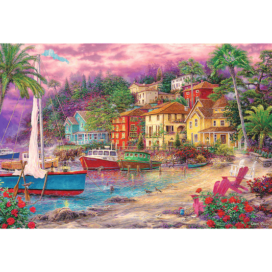 On Golden Shores by Chuck Pinson, 1500 Piece Puzzle